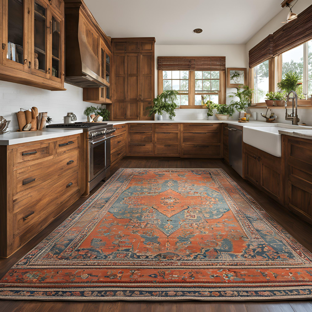 Vintage Kitchen Rug