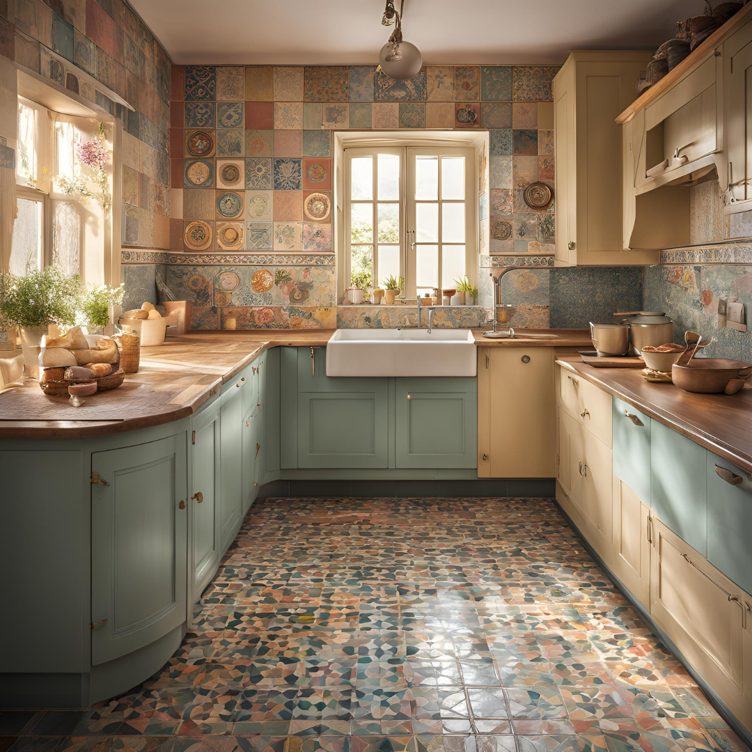 Vintage Kitchen Tiles