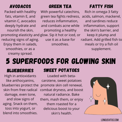 Top 5 Superfoods for Clear Skin