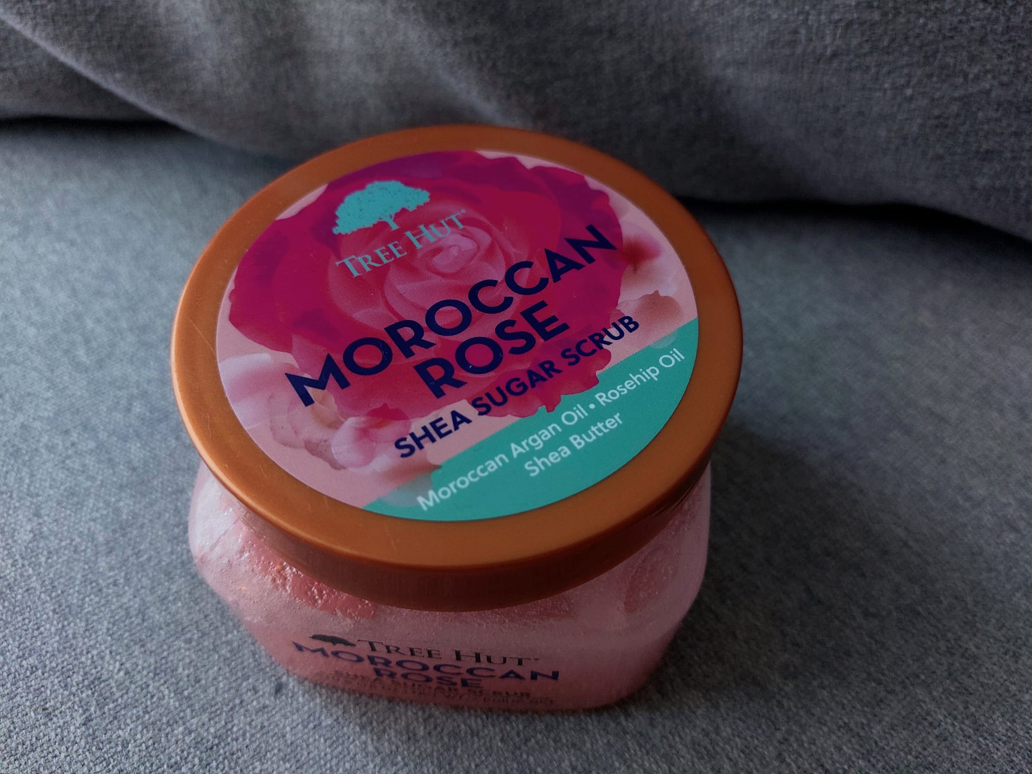 Tree Hut Morrocan Rose Shea Sugar Scrub Ingredients list